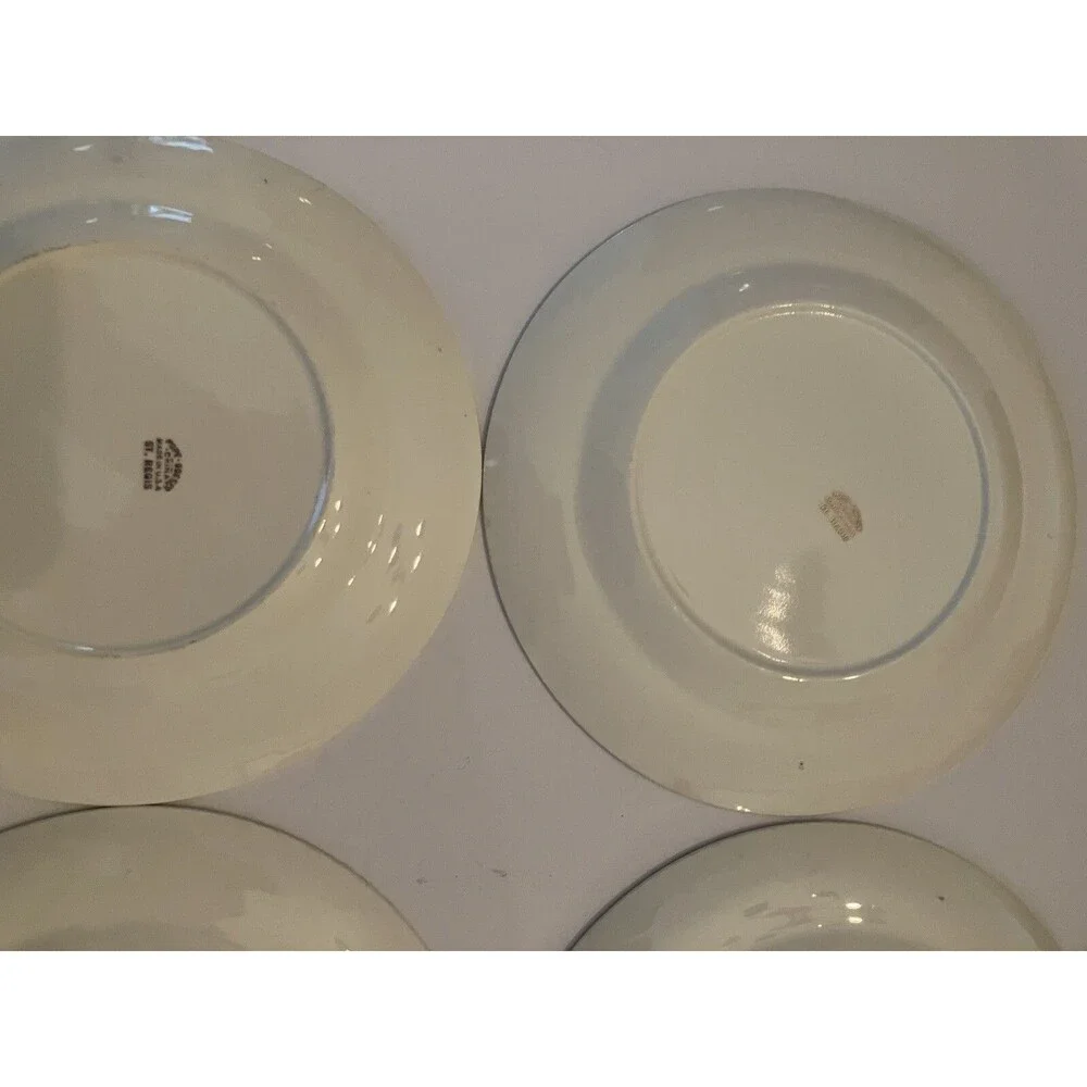 Lot of 6 POPE GOSSER St. Regis China Salad Plates